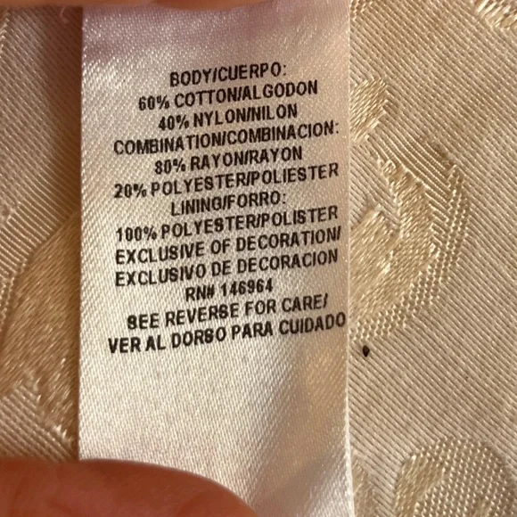 Signature pink lace dress petite M - Picture 4 of 9